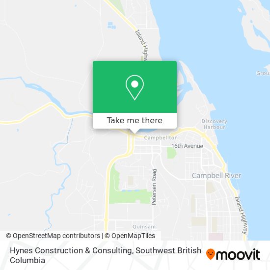 Hynes Construction & Consulting map
