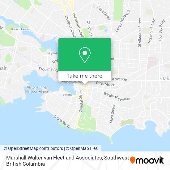 Marshall Walter van Fleet and Associates map