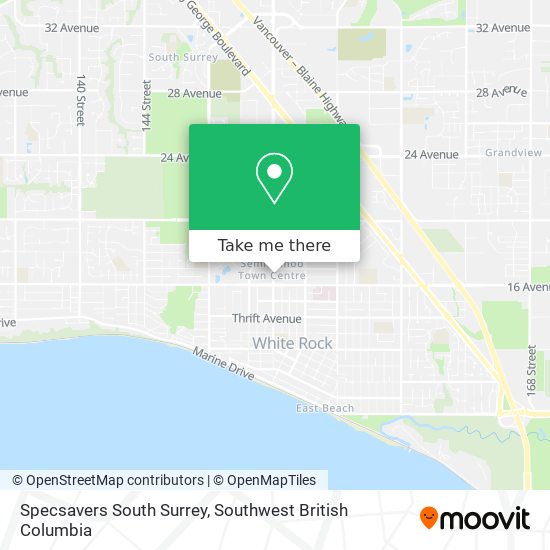 Specsavers South Surrey plan