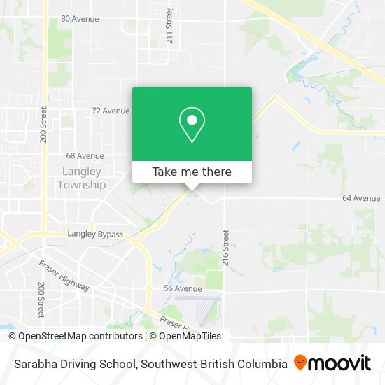 Sarabha Driving School map