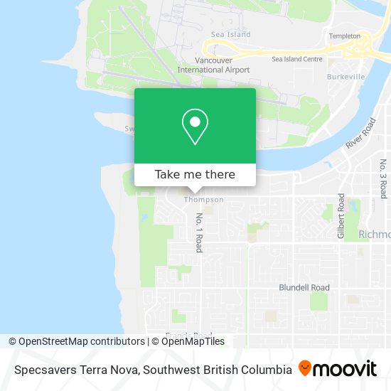 Specsavers Terra Nova map