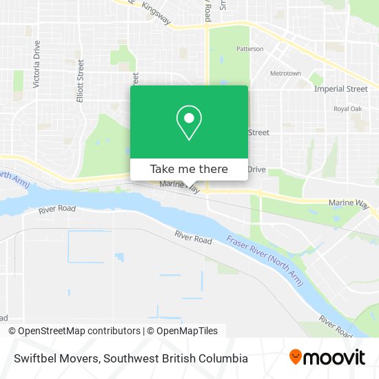 Swiftbel Movers map