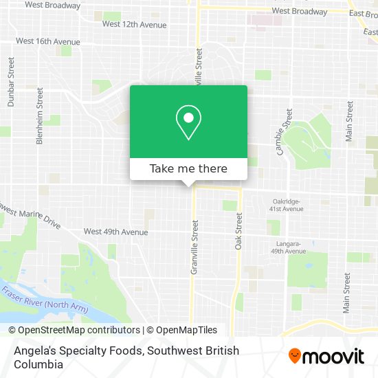 Angela's Specialty Foods map