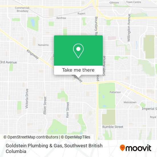 Goldstein Plumbing & Gas map