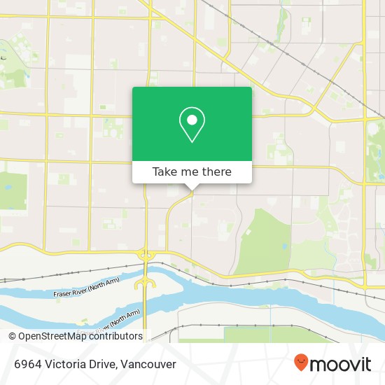 6964 Victoria Drive map
