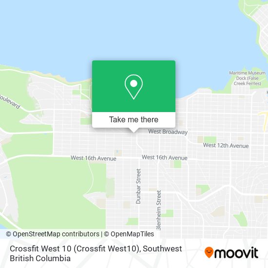 Crossfit West 10 (Crossfit West10) map