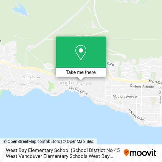 West Bay Elementary School map
