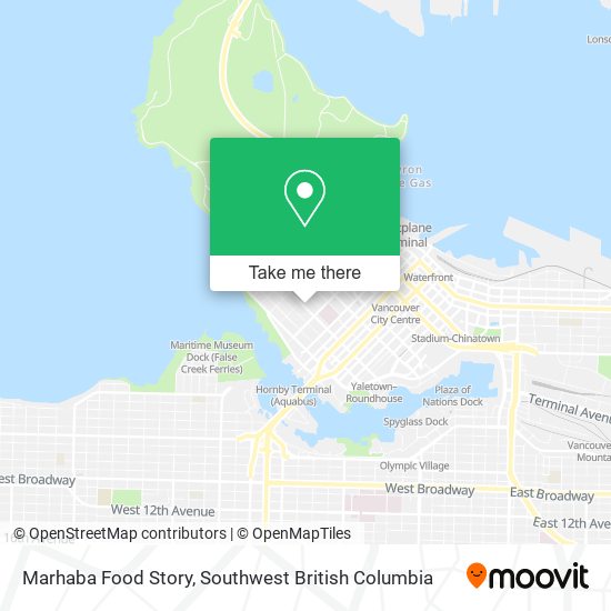Marhaba Food Story map