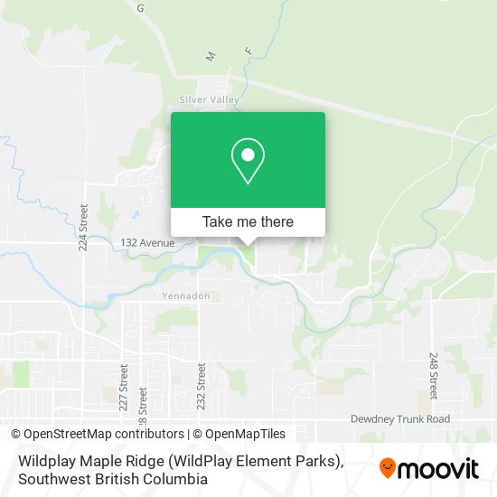 Wildplay Maple Ridge (WildPlay Element Parks) plan