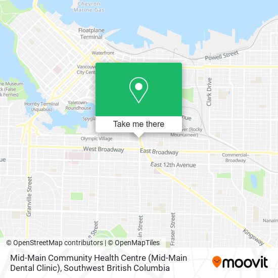 Mid-Main Community Health Centre (Mid-Main Dental Clinic) plan