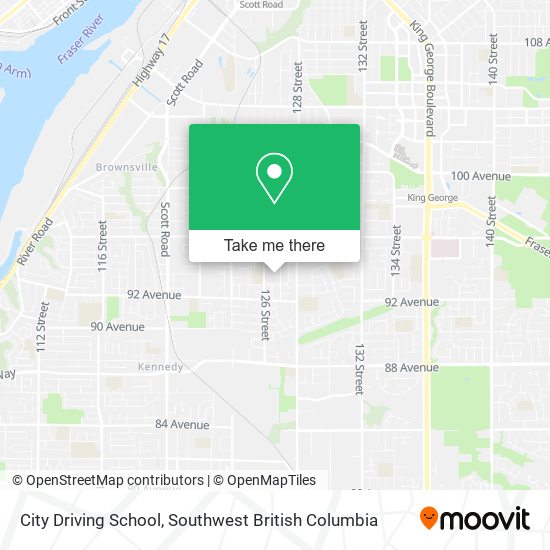 City Driving School map