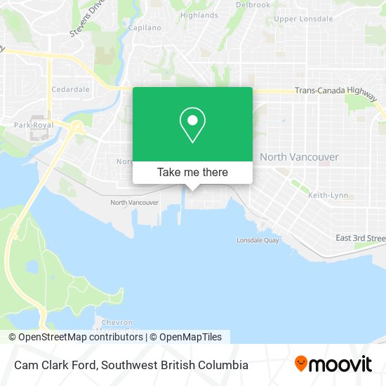 Cam Clark Ford map