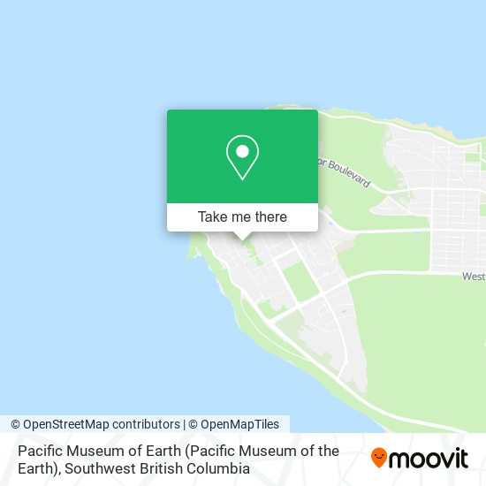 Pacific Museum of Earth map