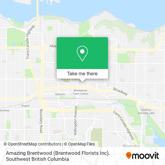 Amazing Brentwood (Brentwood Florists Inc) map