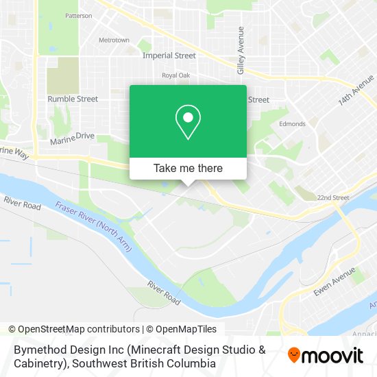 Bymethod Design Inc (Minecraft Design Studio & Cabinetry) map