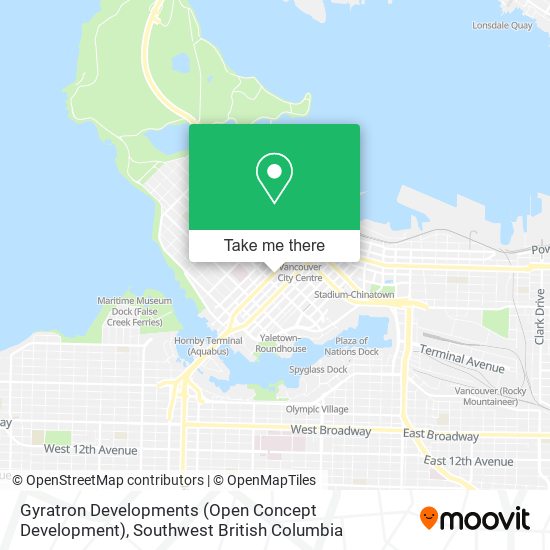 Gyratron Developments (Open Concept Development) plan