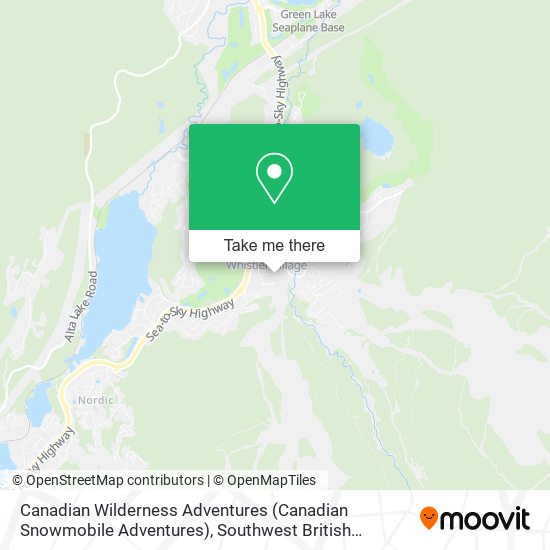 Canadian Wilderness Adventures (Canadian Snowmobile Adventures) plan