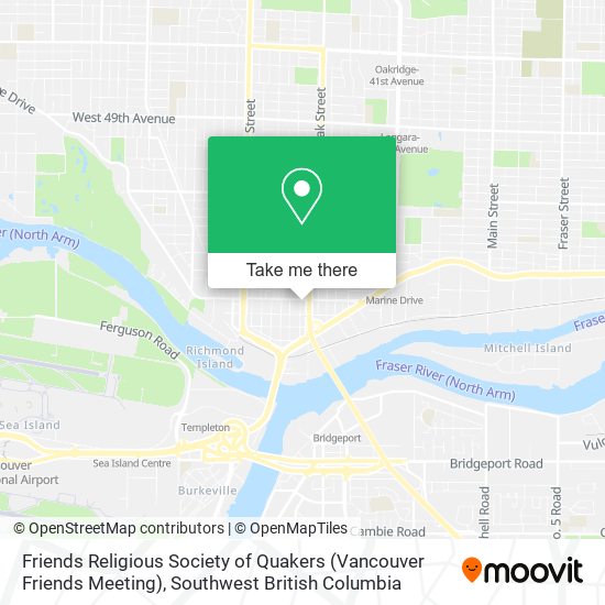 Friends Religious Society of Quakers (Vancouver Friends Meeting) plan