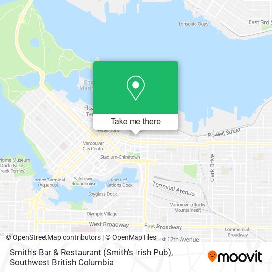 Smith's Bar & Restaurant (Smith's Irish Pub) plan