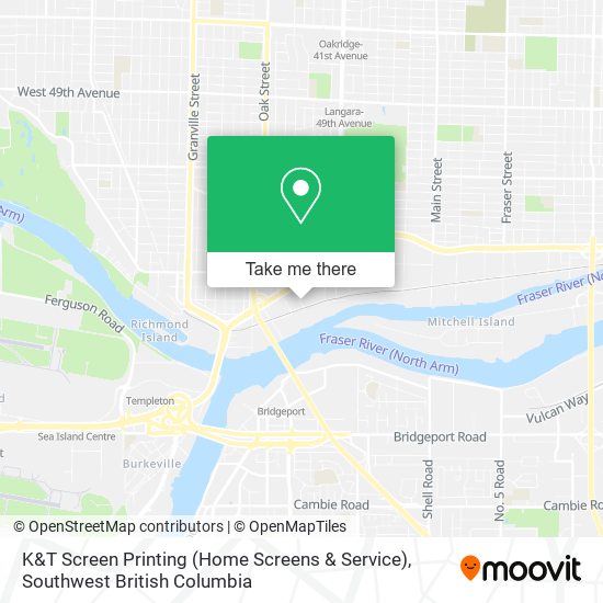 K&T Screen Printing (Home Screens & Service) map