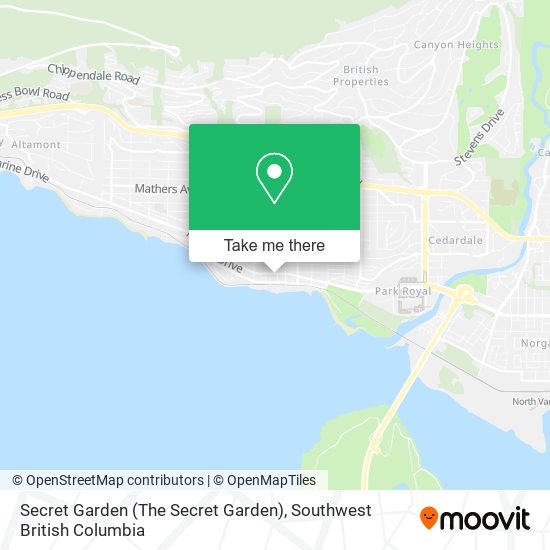 Secret Garden (The Secret Garden) map
