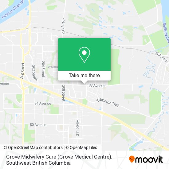 Grove Midwifery Care (Grove Medical Centre) plan