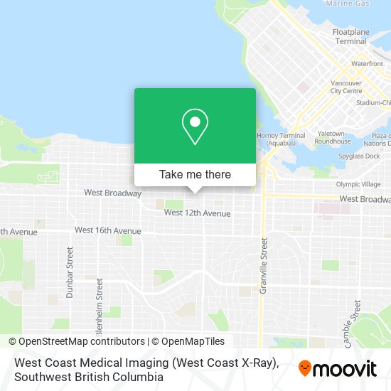 West Coast Medical Imaging (West Coast X-Ray) plan