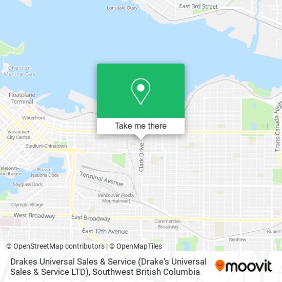 Drakes Universal Sales & Service (Drake's Universal Sales & Service LTD) map