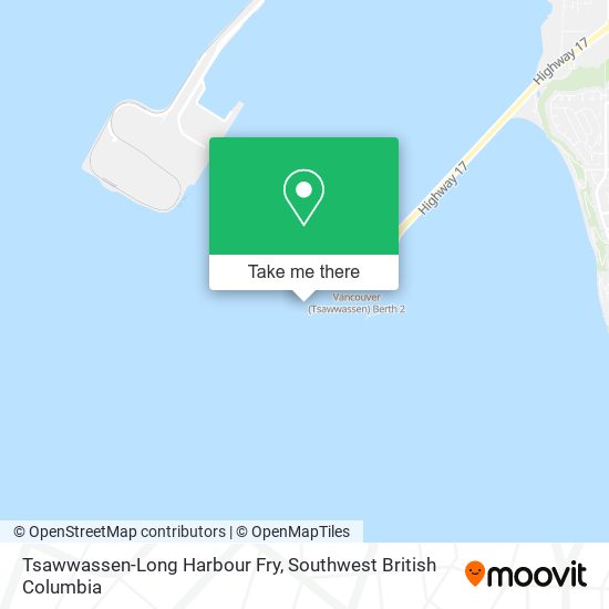 Tsawwassen-Long Harbour Fry map