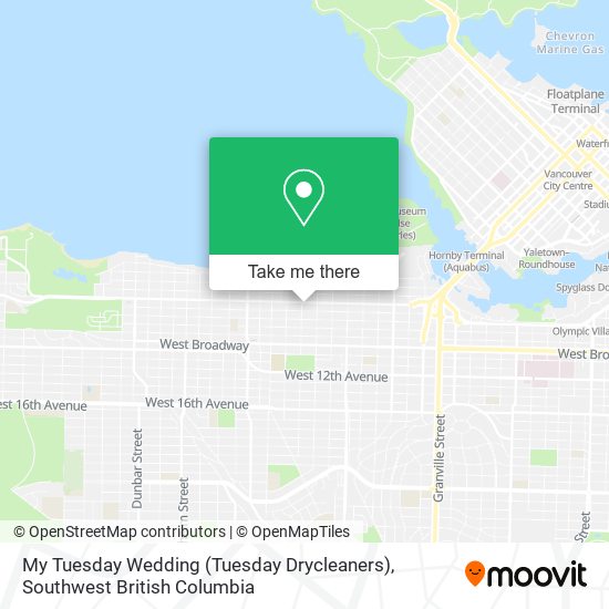 My Tuesday Wedding (Tuesday Drycleaners) map