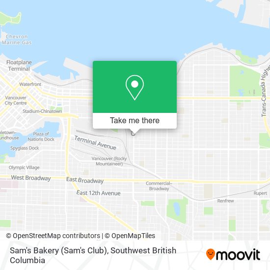 Sam's Bakery (Sam's Club) map