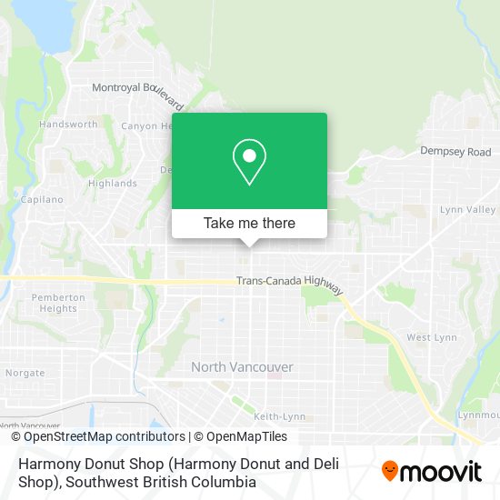 Harmony Donut Shop (Harmony Donut and Deli Shop) map
