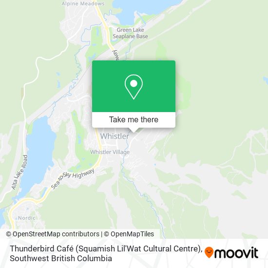 Thunderbird Café (Squamish Lil'Wat Cultural Centre) map
