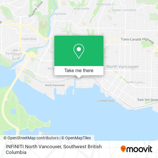 INFINITI North Vancouver plan