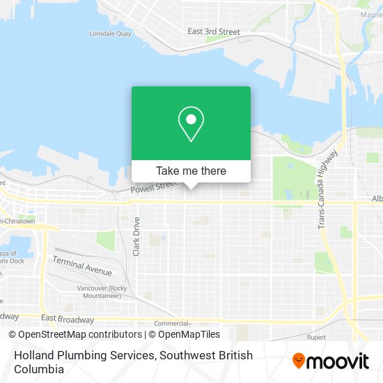 Holland Plumbing Services map