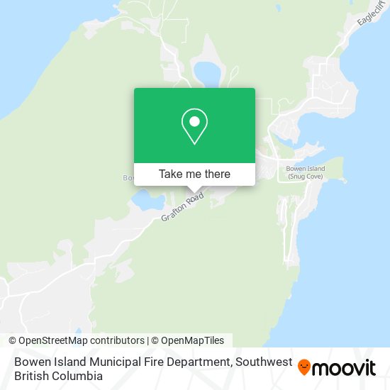 Bowen Island Municipal Fire Department map