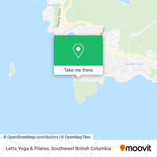 Letts Yoga & Pilates map