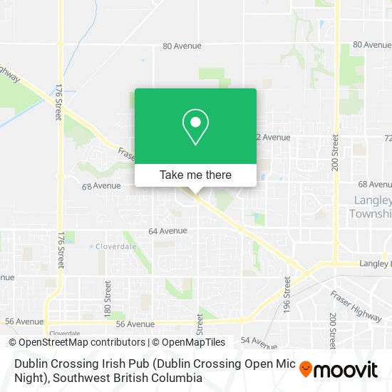 Dublin Crossing Irish Pub (Dublin Crossing Open Mic Night) plan