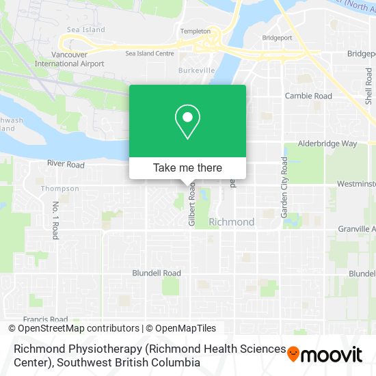 Richmond Physiotherapy (Richmond Health Sciences Center) map