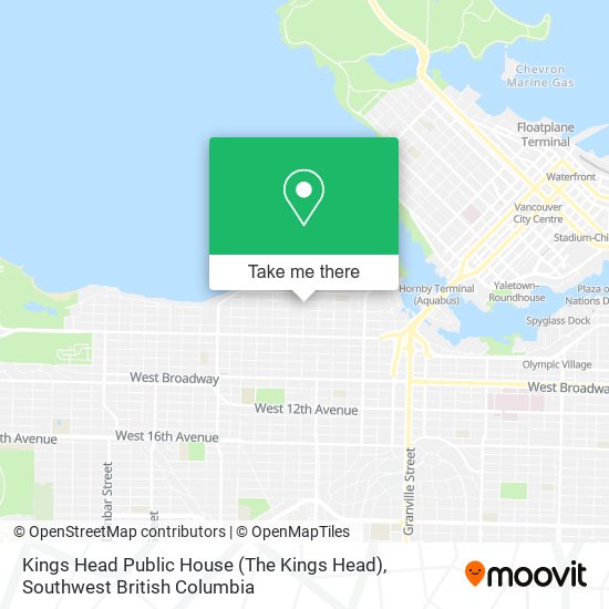 Kings Head Public House (The Kings Head) map