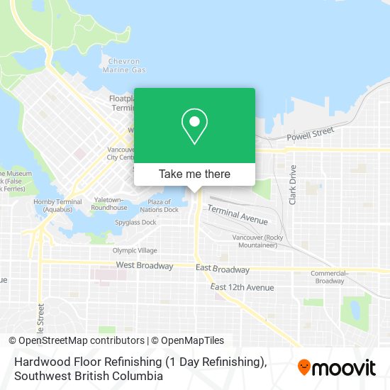 Hardwood Floor Refinishing (1 Day Refinishing) map