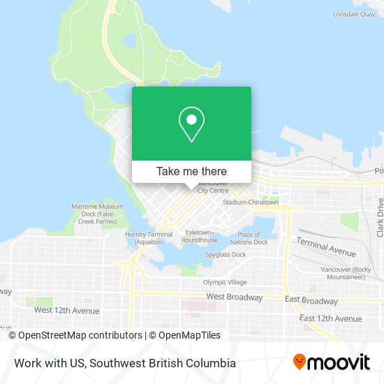 Work with US map