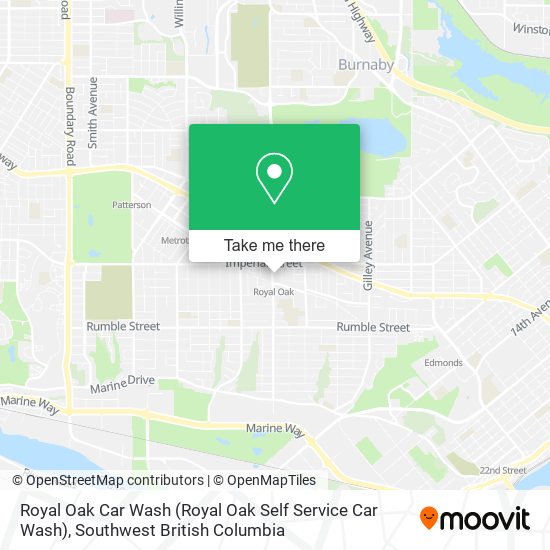 Royal Oak Car Wash (Royal Oak Self Service Car Wash) plan