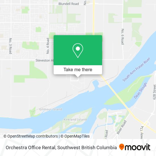 Orchestra Office Rental map