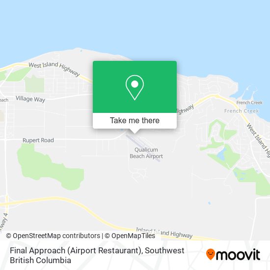 Final Approach (Airport Restaurant) map
