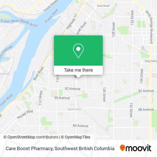 Care Boost Pharmacy map