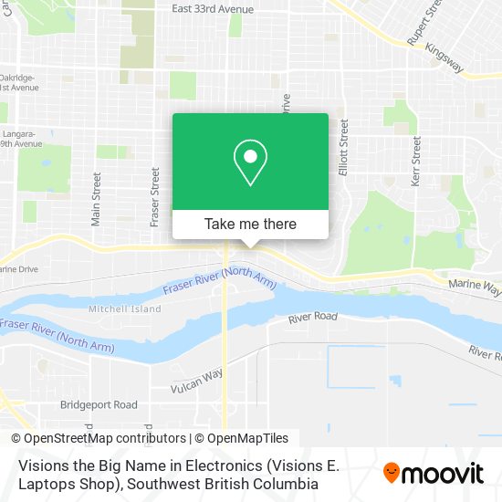 Visions the Big Name in Electronics (Visions E. Laptops Shop) map