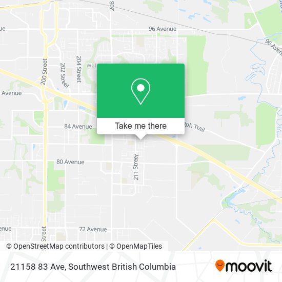21158 83 Ave map