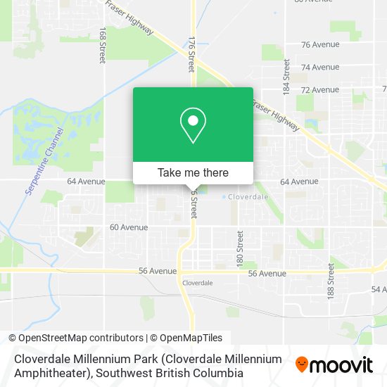 Cloverdale Millennium Park (Cloverdale Millennium Amphitheater) map