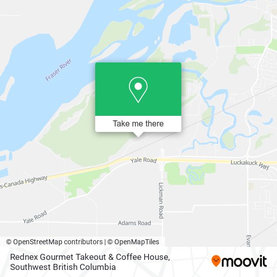 Rednex Gourmet Takeout & Coffee House map